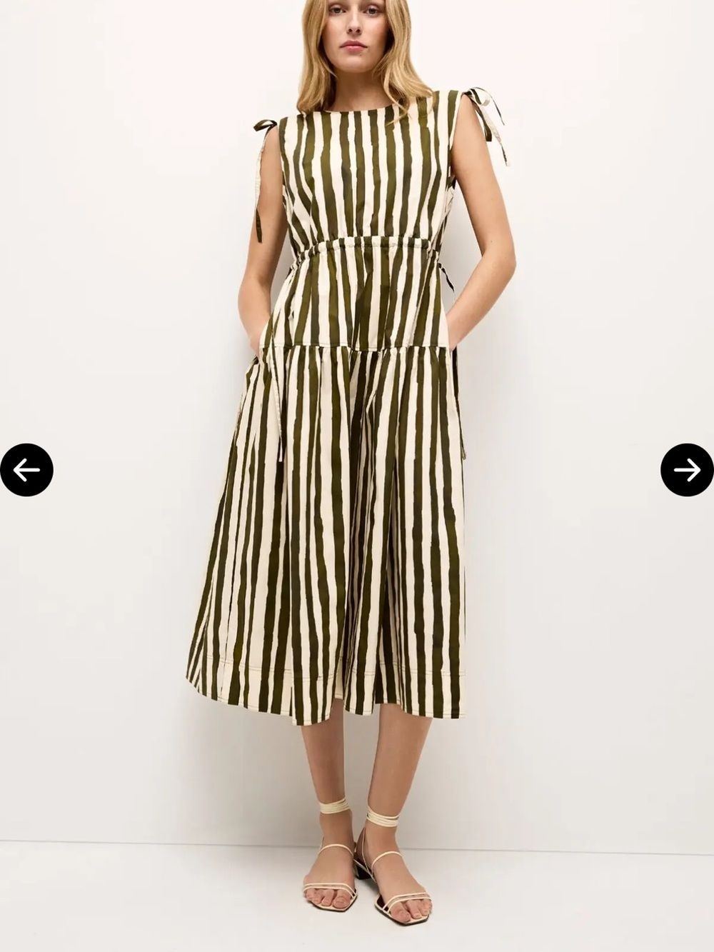 NWOT Marie Oliver Elenora Striped Dress - Isla